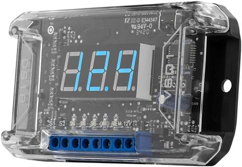 DS18 VSQ1 Volt Meter with Remote Outputs - Reliable Audio Voltmeter Sequencer - Voltage Protection for Your Car in Saudi Arabia