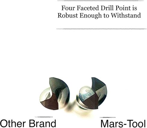 2/Pack Solid Carbide Drill Bit for Hardened Steel 1/8" HRa 91.3 Aerospace Standard K20 Tungsten Carbide Jobber Length Twist Drill for Metal 118 Degree Four Facet Point Fractional Size in Saudi Arabia
