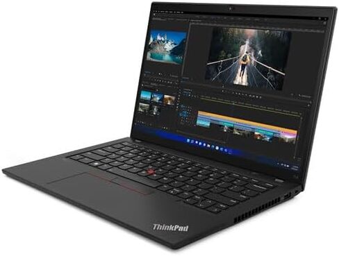 Lenovo 2023 ThinkPad T14 G3 14 بوصة WUXGA IPS Touch Laptop 12-Core Intel i7-1260P Iris Xe Graphics 32GB DDR4 1TB NVMe SSD WiFi 6E RJ45 HDMI Thunderbolt4 بصمة الإصبع الخلفية Windows 11 Pro w/RE USB in Kuwait