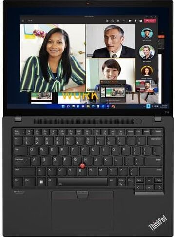 Lenovo 2023 ThinkPad T14 G3 14 بوصة WUXGA IPS Touch Laptop 12-Core Intel i7-1260P Iris Xe Graphics 32GB DDR4 1TB NVMe SSD WiFi 6E RJ45 HDMI Thunderbolt4 بصمة الإصبع الخلفية Windows 11 Pro w/RE USB in Kuwait