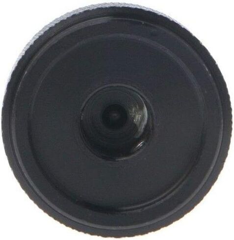 مقبض مقياس جهد التحكم الدوار من الألومنيوم بقطر 0.24 بوصة أسود 20 مم × 16 مم in Kuwait