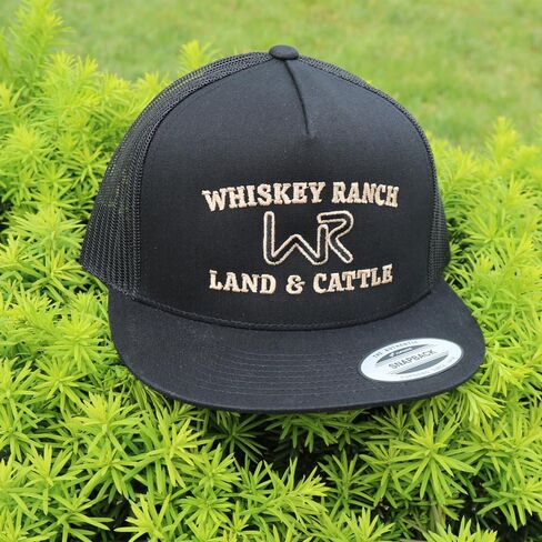WHISKEY BENT HAT CO. قبعة Laramie القابلة للتعديل (أسود) in Kuwait
