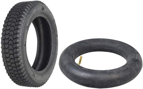 إطار أسود هوائي مقاس 3.00-8 × 14×3 بوصة مع مداس Q133 ومجموعة أنبوب داخلي - يناسب Pride Pursuit XL (SC714) مع أرقام تسلسلية قبل SE815712053FV0، إطارات سكوتر التنقل in Saudi Arabia