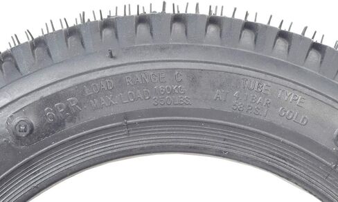 إطار أسود هوائي مقاس 3.00-8 × 14×3 بوصة مع مداس Q133 ومجموعة أنبوب داخلي - يناسب Pride Pursuit XL (SC714) مع أرقام تسلسلية قبل SE815712053FV0، إطارات سكوتر التنقل in Saudi Arabia