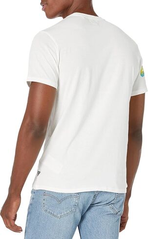 GUESS Men's Short Sleeve Basic Love Pride Tee in Saudi Arabia
