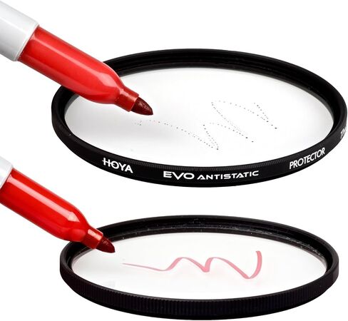 Hoya Evo Antistatic Protector Filter - 40.5mm - Dust/Stain/Water Repellent, Low-Profile Filter Frame in Saudi Arabia