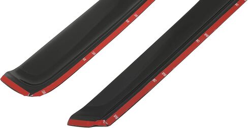 SCITOO Outside Mount Window Visor Deflector Rain Guard Dark Smoke, 2 Pcs Set Fit for C/K Pickup 1500 1988-1998 in Saudi Arabia