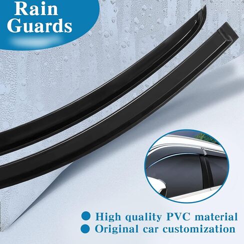 واقي مطر للنافذة ملون بالدخان لسيارة Honda Pilot 2016-2022 شريط على واقي من الشمس فتحة تهوية حاجب جانبي للنافذة ملحقات لسيارة Honda Pilot 2016-2022 in Kuwait