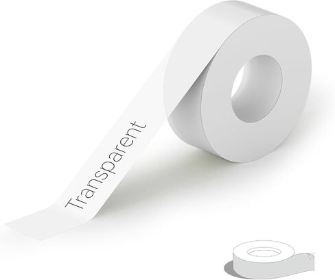 Label Maker Tape 0.55" x 13.7ft, Self-Adhesive Continuous Sticker Thermal Paper, Compatible with L1 D30 D110 E10 P21 Label Maker Machine for Home School Office, 1 Roll, Blue in Saudi Arabia