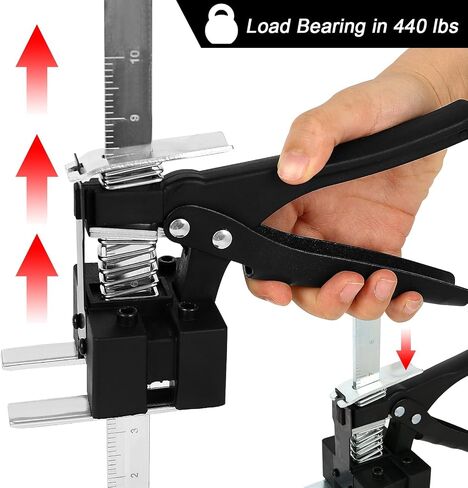 2 Pcs Adjustment Labor Saving Handle, Handle Tool Lift, Furniture Jack, Multi-Function Height Adjustment Lifting Device, Door Panel Lifting Cabinet Jack Board Lifter (2) in Saudi Arabia