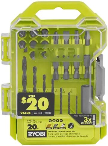 مجموعة أدوات الحفر والتأثير (20 قطعة) in Kuwait