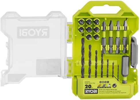 مجموعة أدوات الحفر والتأثير (20 قطعة) in Kuwait