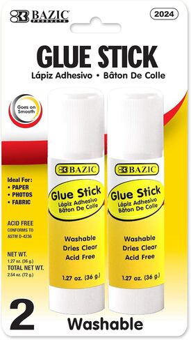 Bazic 36g/1. 27 oz. Jumbo Glue Stick in Kuwait