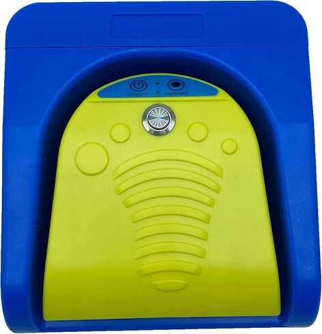 دواسة القدم اللاسلكية القابلة للبرمجة لوحة المفاتيح مفتاح القدم الماوس اختصار المفتاح الساخن للكمبيوتر اللوحي الكمبيوتر المحمول لعبة فيديو (يأتي مع دواسة التبديل المعدنية) in Kuwait