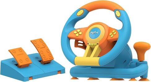 PXN V3PRO PC Racing Steering Wheel USB Simulator Race Gaming Steering Wheel | PC Racing Wheel with Pedals, Car Driving PC Steering Wheel for Windows PC/PS3/PS4/Nintendo Switch/Xbox One/Xbox Series X/S in Kuwait