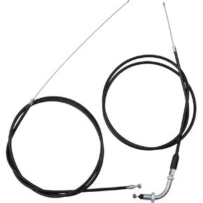 GOOFIT 59 inch Bake Cable and 51 inch Throttle Cable for 2 Stroke 49cc 50cc 60cc 80cc Motorized Bicycle Push Bike Parts