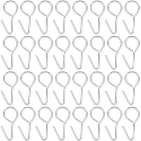 SEWACC Car Seat Cover Hooks 100pcs Vehicle Seat Pad Fixing Hanger Auto Interior Install Seat Covers Fixing Tool