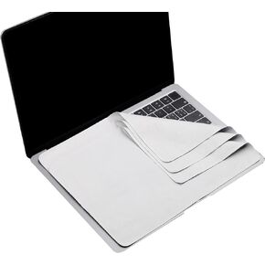 3 Pack Microfiber Liner Cleaning Cloth 13" with Screen Keyboard Imprint Protection, Laptop Keyboard Protector Compatible with MacBook Pro/AIR 13" and MacBook PRO 14"