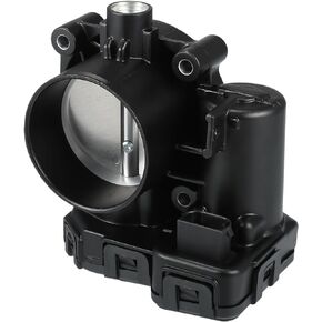 Throttle Body Assembly Compatible for Chrysler Pacifica 3.8L V6 - Gas 2008, 64mm Aluminum Alloy Black Engine Throttle Body Actuator