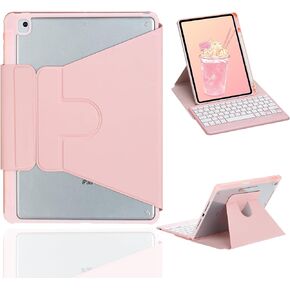 Keyboard Case for Samsung Galaxy Tab S6 Lite 10.4 Inch 2024/2022/2020 Model (SM-P625/P627/P610/P613/P615/P619) with Pencil Holder Detachable Bluetooth Keyboard Build-in USB C Port (Black)