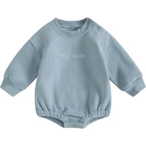 Twopumpkin الوليد بيبي بوي الدافئة البلوز فقاعة رومبير Crewneck سترة نيسيي الصوف الشتاء زي عيد الميلاد الملابس