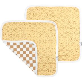 Copper Pearl Baby Security Blanket Set of 2 - Portable Size for Self-Soothing On-The-Go, Ideal Baby Blankets for Boys and Girls, Ultra-Soft, and Gift-Ready Loveys - Bliss in Kuwait