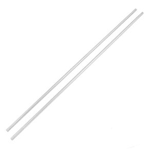 Linear Rods, 2Pcs 8Mm X 600Mm Stainless Steel Cylinder Rail Linear Shaft Straight Round Rod