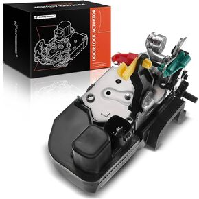 A-Premium Door Latch Lock Actuator Compatible with Jeep Vehicles - Grand Cherokee 2005-2010, Sport Utility, 4-Door - Rear Left Driver Side, Replace# 55113375AA, 55113375AB