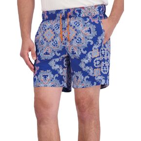 Robert Graham Men's Loki Woven Swim Shorts in Kuwait