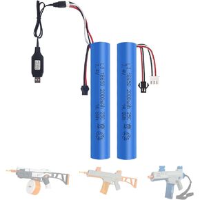 Replacement 7.4V 2000 mAh Rechargeable Battery with Charging Cable