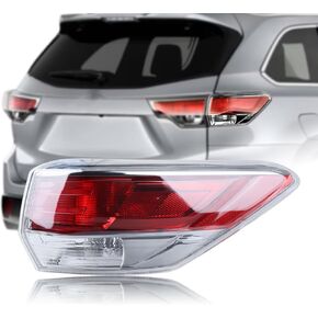 Brake Tail Light Rear Lamp Assembly Left Driver Side Compatible with 2014-2016 Toyota Highlander 81550-0E100 TO2805120