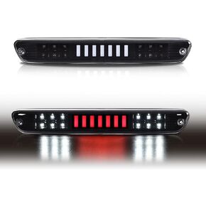 Brake Light Type X Compatible with 2004 2005 2006 2007 2008 2009 2010 2011 2012 Chevy Colorado/GMC Canyon, Compatible with 2006-2008 Isuzu I-Series Rear Lamp Tail Light