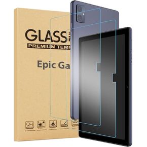 2-Pack Glass Screen Protector For VORTEX T10M Pro Tablet 10.1 Inch Tablet - Tempered Glass Film High Definition 9H Hardness