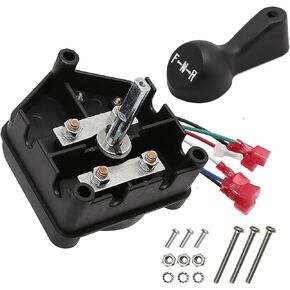 Club Car DS 48V Forward and Reverse Switch Assembly with Handle, Heavy Duty Micro Switch, Fits Electric 1996-Up DS and 2018-Up Tempo Golf Cart, Replace#101753005