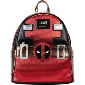 Loungefly MARVEL DEADPOOL METALLIC COLLECTION COSPLAY MINI BACKPACK
