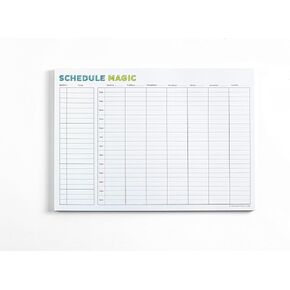 Schedule Magic Time Blocking Planner (Weekly)
