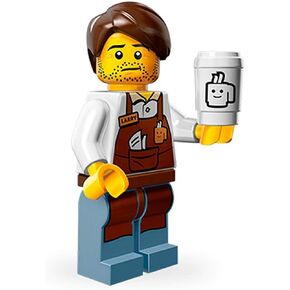 LEGO The Movie Larry The Barista Minifigure [Loose]