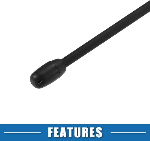 Car Radio Antenna 9 Inch AM FM Signal Antenna Short Aerial Antenna for Ford for Mustang 1979-2009 Black in Saudi Arabia