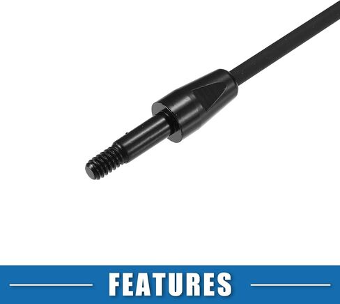 Car Radio Antenna 9 Inch AM FM Signal Antenna Short Aerial Antenna for Ford for Mustang 1979-2009 Black in Saudi Arabia
