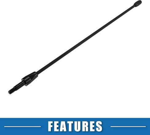 Car Radio Antenna 9 Inch AM FM Signal Antenna Short Aerial Antenna for Ford for Mustang 1979-2009 Black in Saudi Arabia