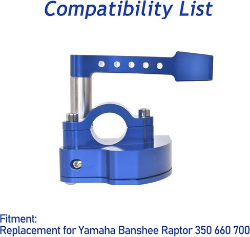 Throttle Thumb Blue Replacement for Yamaha Banshee Raptor 350 660 700 2004-2013 in Saudi Arabia