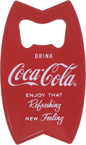 Tablecraft Coca-Cola Classic Logo Flat Bottle Opener, Red in Saudi Arabia