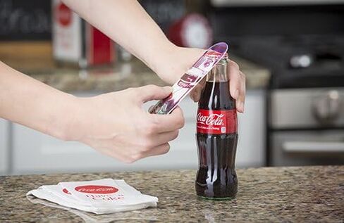 Tablecraft Coca-Cola Classic Logo Flat Bottle Opener, Red in Saudi Arabia