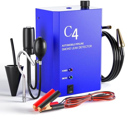 Automotive Smoke Machine Leak Detector, EVAP Smoke Machine Leak Tester for All 12V DC Vehicles in Vacuum，Fuel Diagnostic Pipe System, Leak Detection with Built-in Air Pump in Saudi Arabia