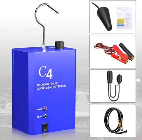 Automotive Smoke Machine Leak Detector, EVAP Smoke Machine Leak Tester for All 12V DC Vehicles in Vacuum，Fuel Diagnostic Pipe System, Leak Detection with Built-in Air Pump in Saudi Arabia