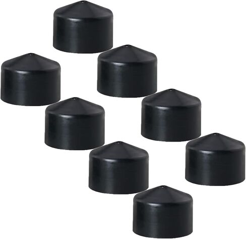 8PCS Black Quad Skateboard Shock Mount Kit Longboard Deck Edge Protector Skateboard Deck Guard Protector Skateboard Guard Replacement Pivot Cup in Saudi Arabia