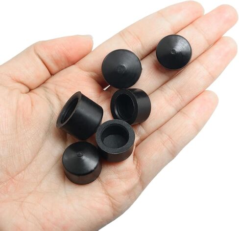 8PCS Black Quad Skateboard Shock Mount Kit Longboard Deck Edge Protector Skateboard Deck Guard Protector Skateboard Guard Replacement Pivot Cup in Saudi Arabia