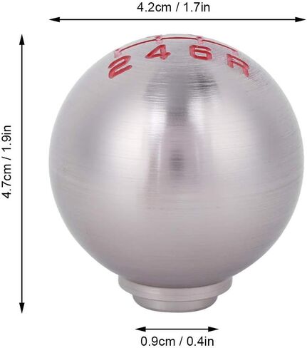 Car Gear Shift Knob Ball Manual Transmission Shifter Car Shift Head M10x1.5 Thread for Honda Civic/City/CRV(6 Speed) in Saudi Arabia