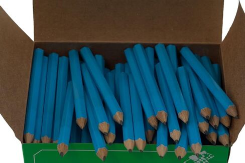 Half Pencils Sharpened Hex (No Eraser) (Golf Pencils, Pew Pencil, Score Pencil, Short Pencil) (Golf Green)(Bulk Box of 288) in Saudi Arabia
