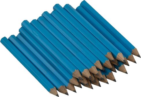 Half Pencils Sharpened Hex (No Eraser) (Golf Pencils, Pew Pencil, Score Pencil, Short Pencil) (Golf Green)(Bulk Box of 288) in Saudi Arabia